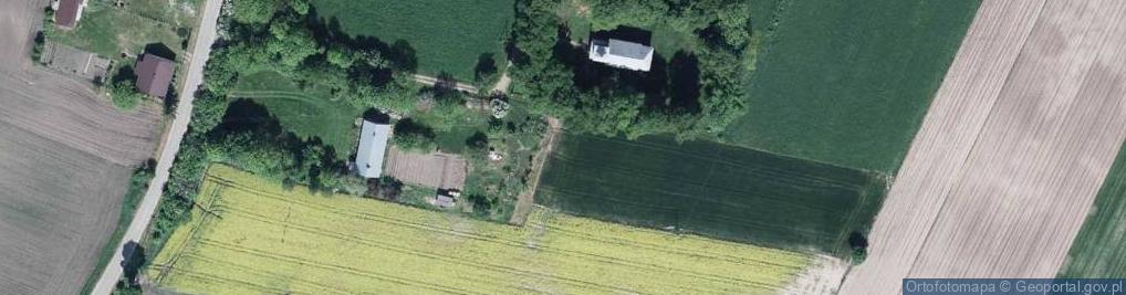 Zdjęcie satelitarne p.w. Niepokalanego Poczęcia NMP