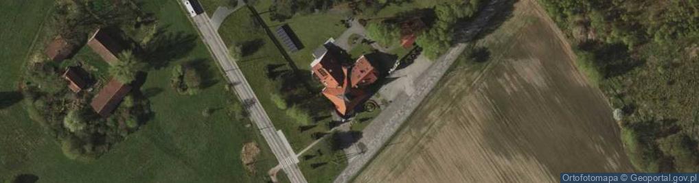 Zdjęcie satelitarne p.w. św. Arnolda (Księża Werbiści)