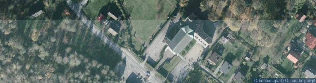 Zdjęcie satelitarne p. w.św. Jana Sarkandra