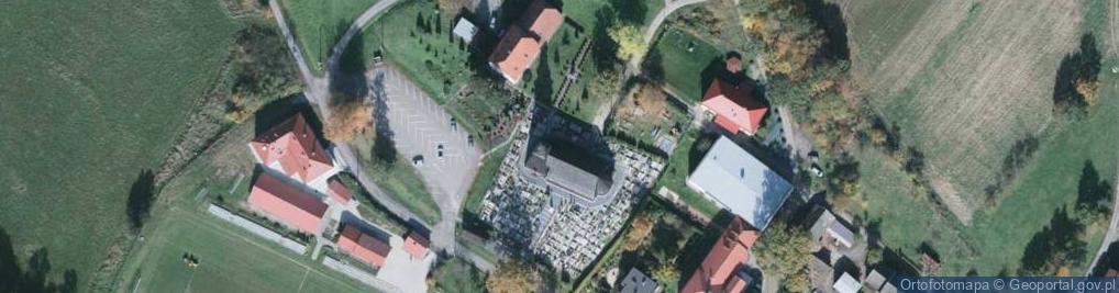 Zdjęcie satelitarne p.w. św. Michała Archanioła