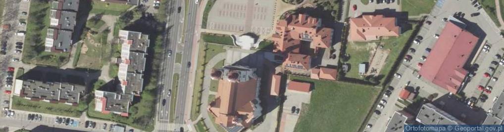 Zdjęcie satelitarne Parafia pod wezwaniem Krzyża Świętego