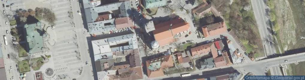 Zdjęcie satelitarne Parafia św. Małgorzaty