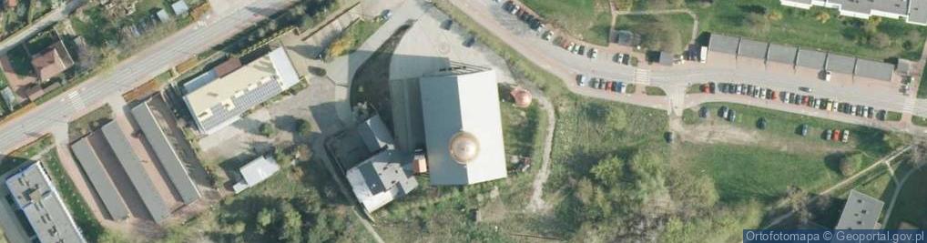 Zdjęcie satelitarne Parafia Świętej Rodziny w Puławach