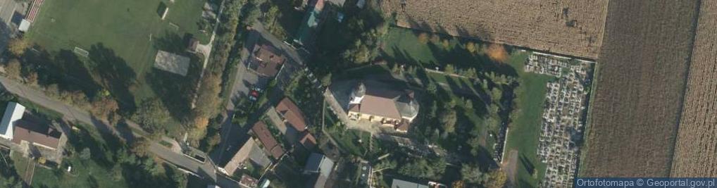 Zdjęcie satelitarne Podwyższenia Krzyża Świętego