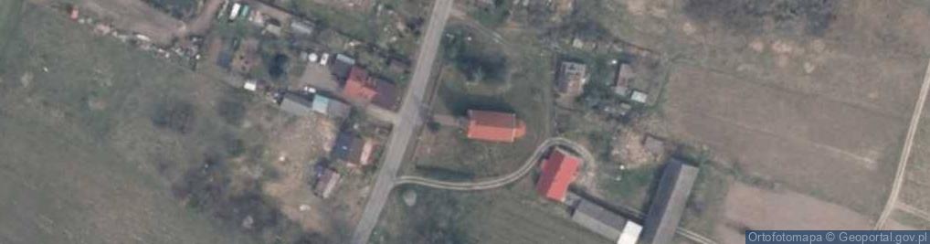 Zdjęcie satelitarne Podwyższenia Krzyża Świętego