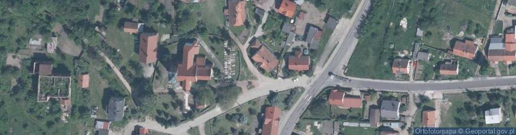 Zdjęcie satelitarne Podwyższenia Krzyża Świętego