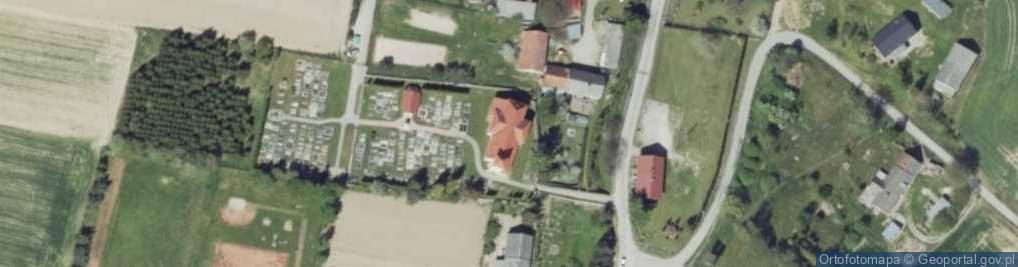 Zdjęcie satelitarne Podwyższenia Krzyża Świętego