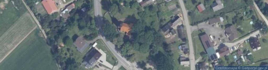 Zdjęcie satelitarne Podwyższenia Krzyża Świętego