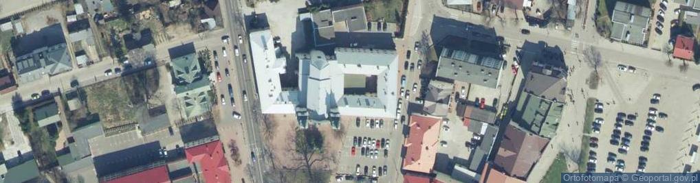 Zdjęcie satelitarne Przemienienia Pańskiego - Kolegiacki