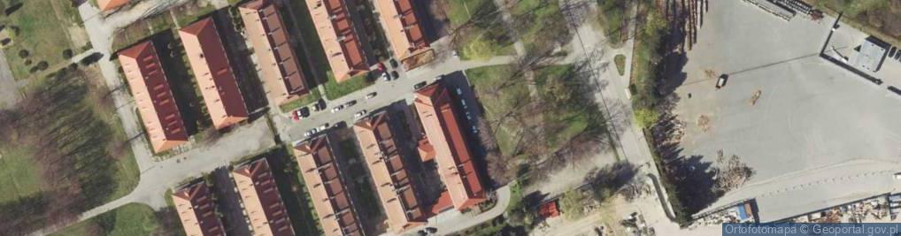 Zdjęcie satelitarne Salezjanie. Miłosierdzia Bożego