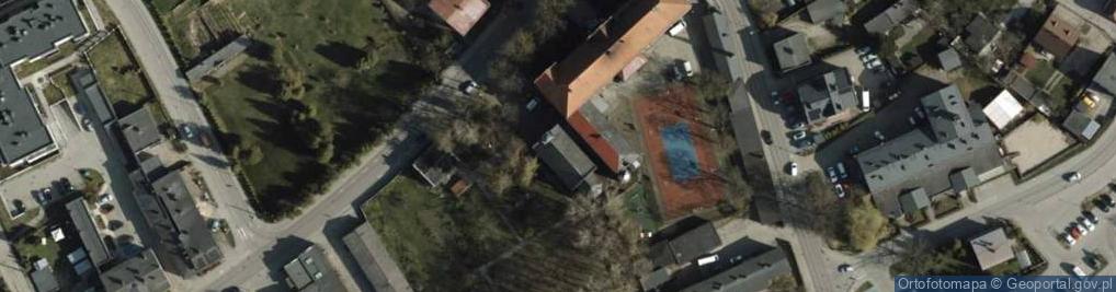 Zdjęcie satelitarne Sanktuarium Matki Bożej Bolesnej