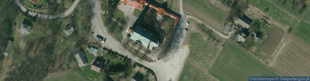 Zdjęcie satelitarne Sanktuarium Matki Bożej Wniebowziętej