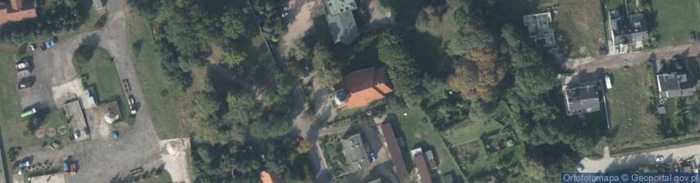 Zdjęcie satelitarne Ścięcia św. Jana Chrzciciela