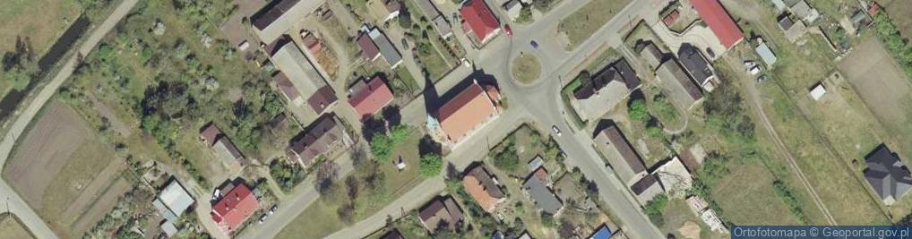 Zdjęcie satelitarne św. Andrzeja Boboli