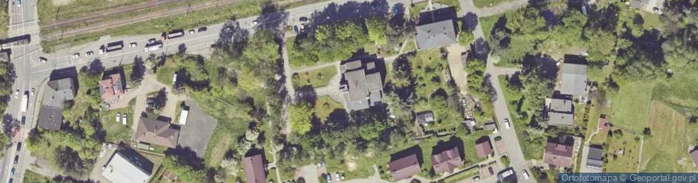 Zdjęcie satelitarne św. Andrzeja Boboli