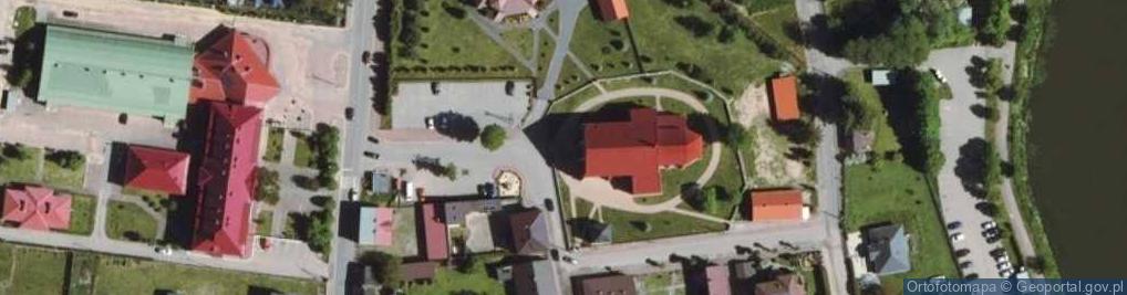 Zdjęcie satelitarne św. Anny