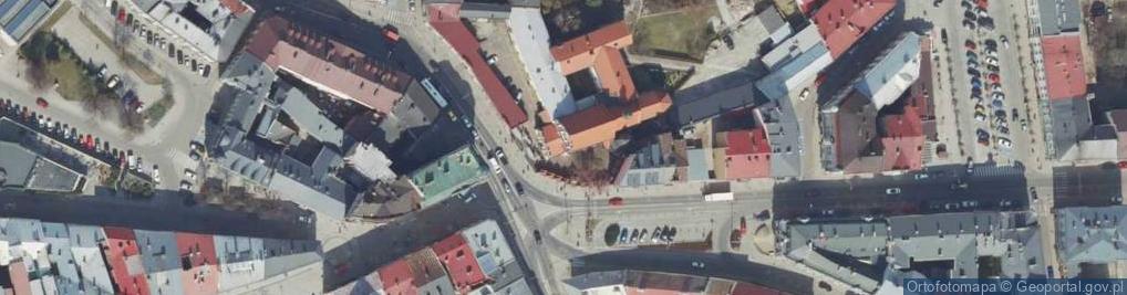Zdjęcie satelitarne św. Antoniego Padewskiego - Franciszkanie