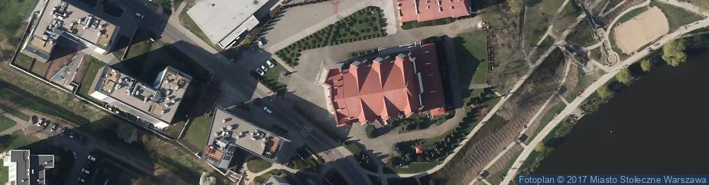 Zdjęcie satelitarne Św. Apostołów Jana i Pawła