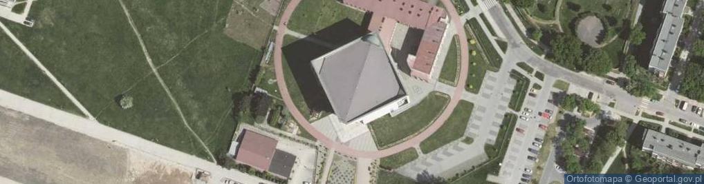 Zdjęcie satelitarne św. Brata Alberta Chmielowskiego