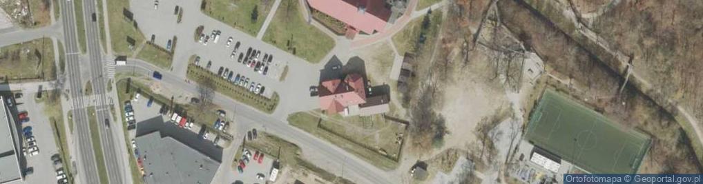 Zdjęcie satelitarne św. Brata Alberta Chmielowskiego