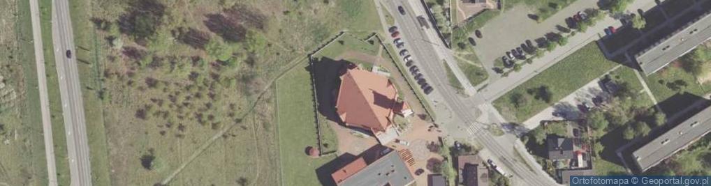 Zdjęcie satelitarne św. Brata Alberta