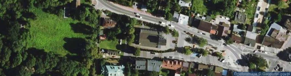Zdjęcie satelitarne św. Floriana