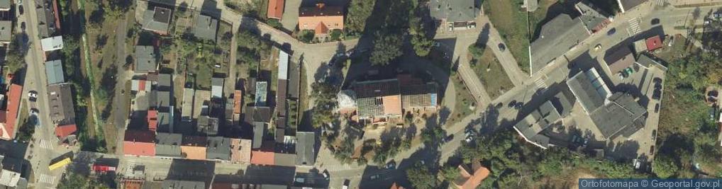 Zdjęcie satelitarne św. Floriana