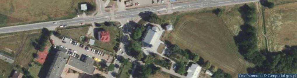 Zdjęcie satelitarne św. Floriana