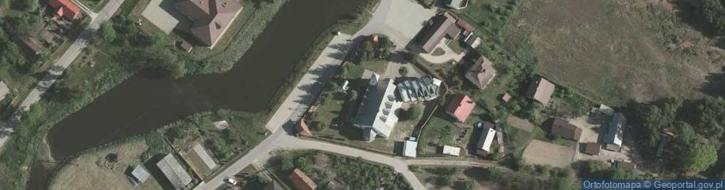 Zdjęcie satelitarne św. Franciszka z Asyżu, oo. Bernardyni