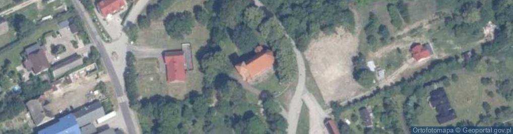 Zdjęcie satelitarne św. Franciszka z Asyżu