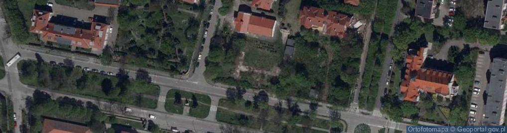 Zdjęcie satelitarne św.Jadwigi Śląskiej