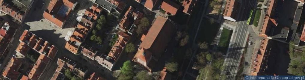 Zdjęcie satelitarne św. Jakuba Apostoła (Katedra)