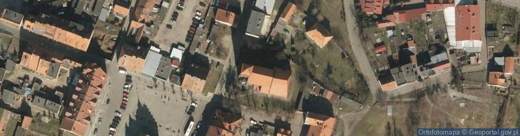 Zdjęcie satelitarne św. Jakuba