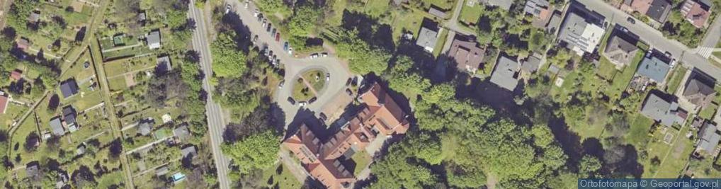 Zdjęcie satelitarne św. Jana Chrzciciela i św. Kamila
