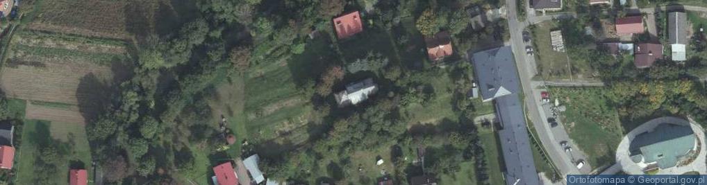 Zdjęcie satelitarne św. Jana Chrzciciela - stary zabytkowy
