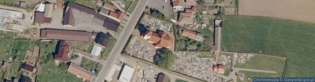 Zdjęcie satelitarne św. Jana Chrzciciela