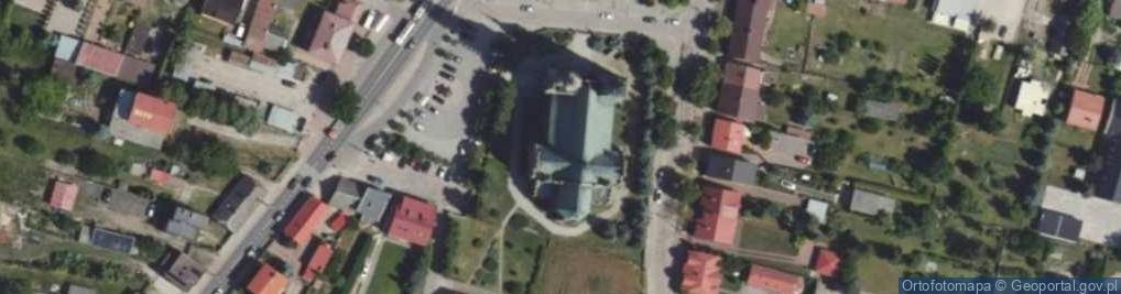 Zdjęcie satelitarne Św. Jana Chrzciciela