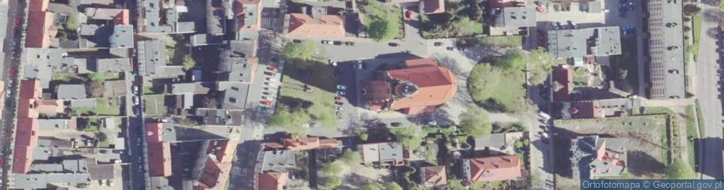 Zdjęcie satelitarne Św. Jana Chrzciciela