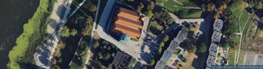 Zdjęcie satelitarne św. Jana Chrzciciela