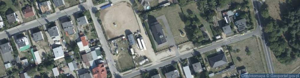 Zdjęcie satelitarne św. Jana Pawła II - filialny