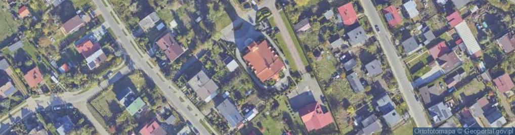 Zdjęcie satelitarne św. Jana Pawła II