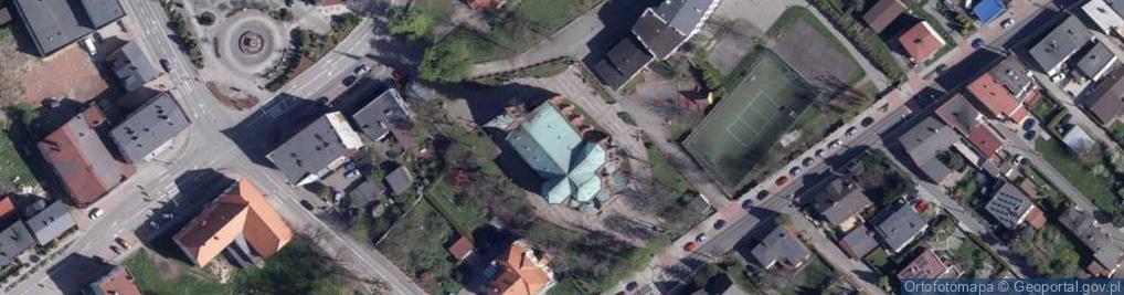 Zdjęcie satelitarne św. Jerzego