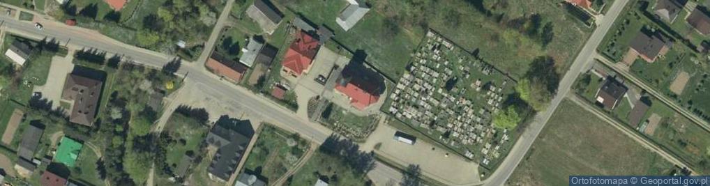 Zdjęcie satelitarne św. Józefa, parafia Narodzenia NMP