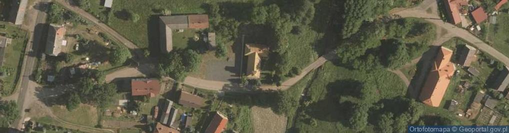 Zdjęcie satelitarne św. Józefa robotnika