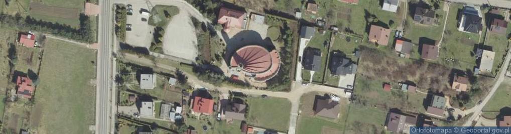 Zdjęcie satelitarne św. Józefa Rzemieślnika