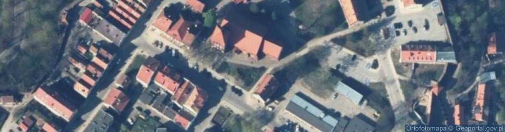 Zdjęcie satelitarne św. Józefa