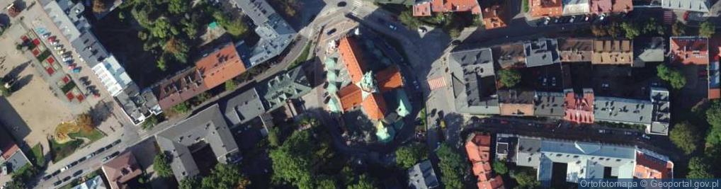 Zdjęcie satelitarne św. Józefa