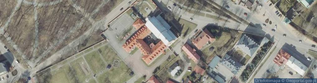 Zdjęcie satelitarne św. Józefa
