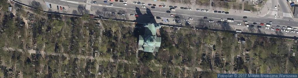 Zdjęcie satelitarne Św. Karola Boromeusza