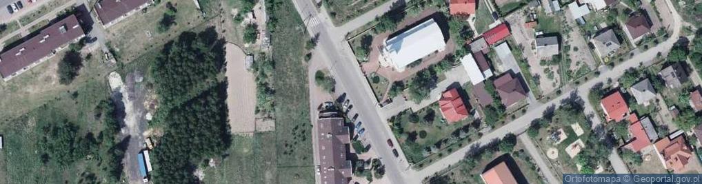 Zdjęcie satelitarne św. Katarzyny Aleksandryjskiej
